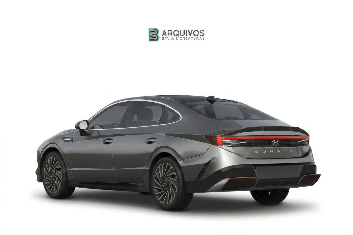 Modelo 3D STL - Hyundai Sonata 2024 — foto 4